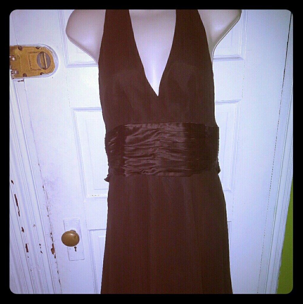 Maggy London halter gown